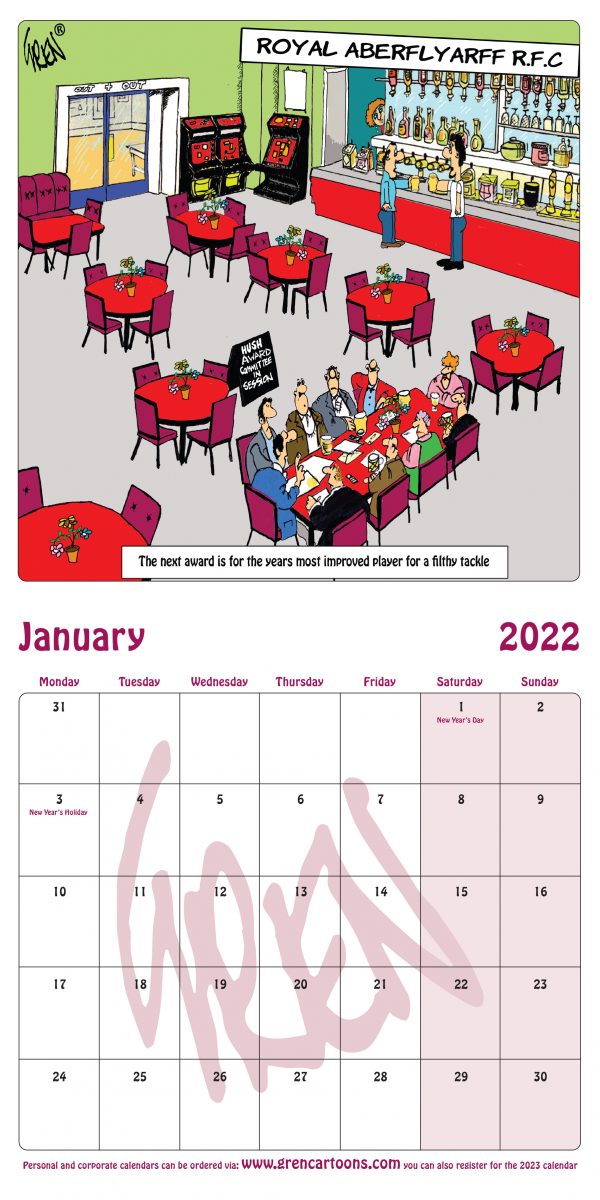 Gren Calendar 2022